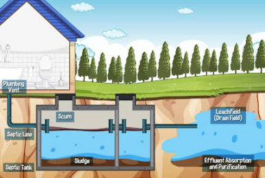 septic tank diagram